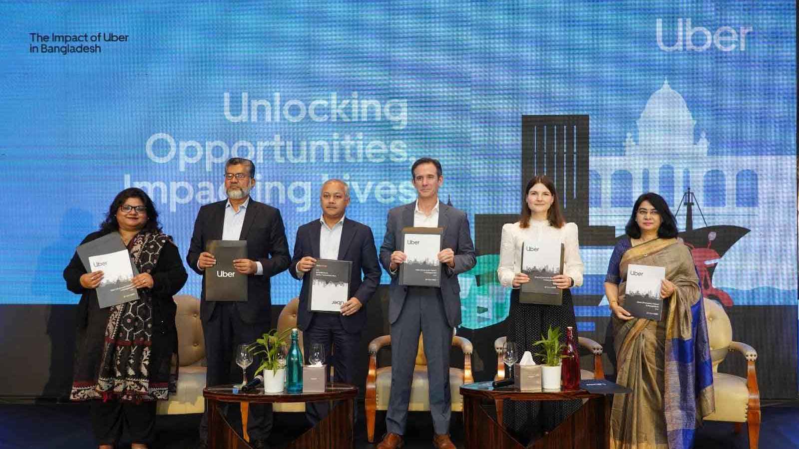 উবার বাংলাদেশের অর্থনীতিতে ৫৫০০ কোটি টাকার অবদান রেখেছে